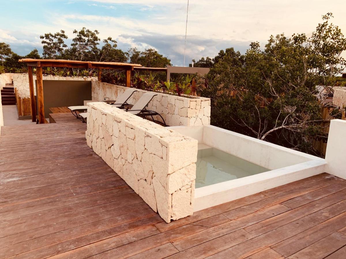 Vida Jungle Boho Apart 13 With Special Fee To Access Hotel Bardo Tulum Esterno foto
