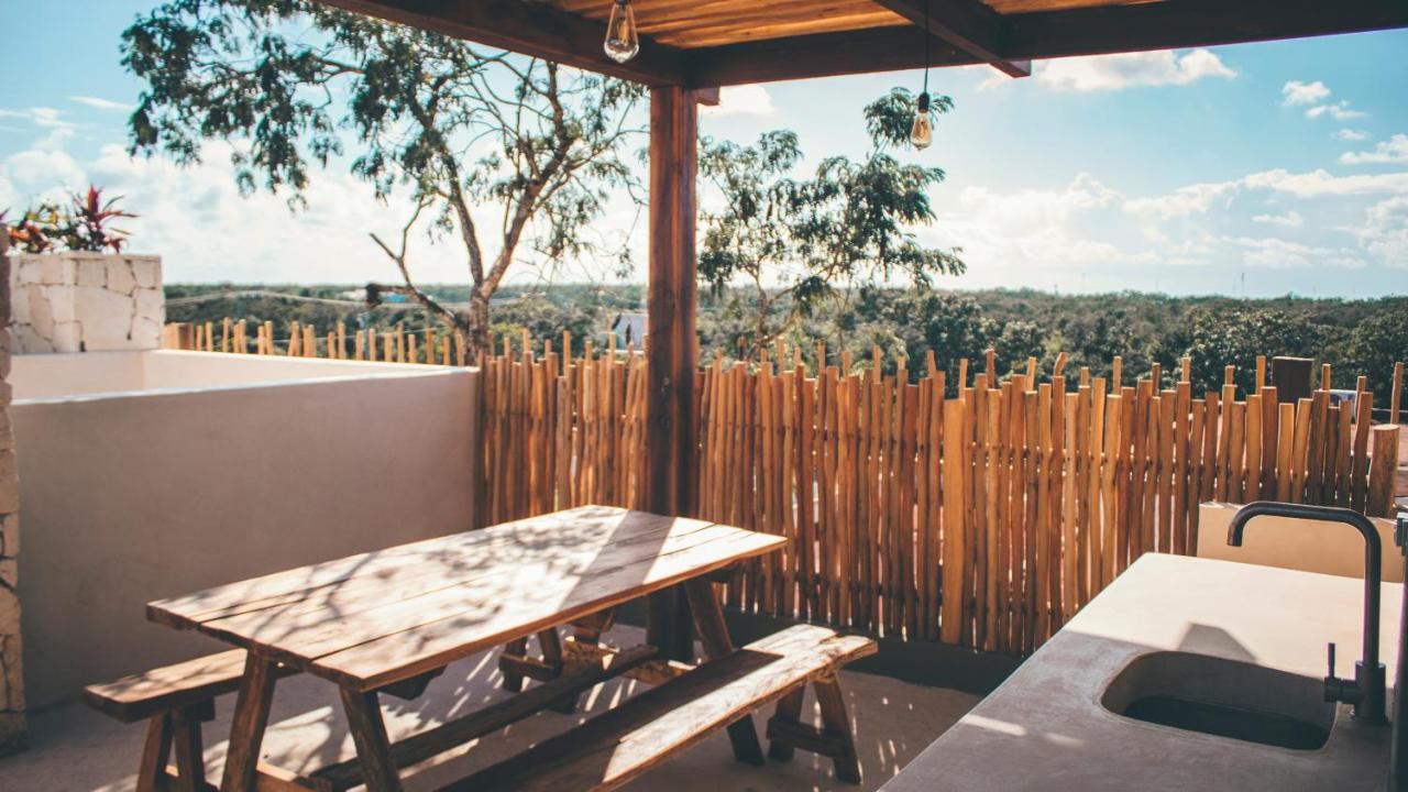 Vida Jungle Boho Apart 13 With Special Fee To Access Hotel Bardo Tulum Esterno foto