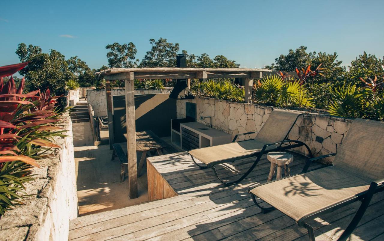 Vida Jungle Boho Apart 13 With Special Fee To Access Hotel Bardo Tulum Esterno foto